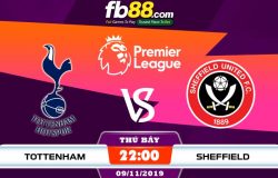 fb88-soi kèo Tottenham Hotspur vs Sheffield United