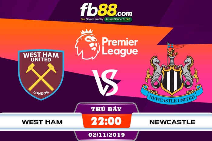 fb88-soi kèo West Ham United vs Newcastle United
