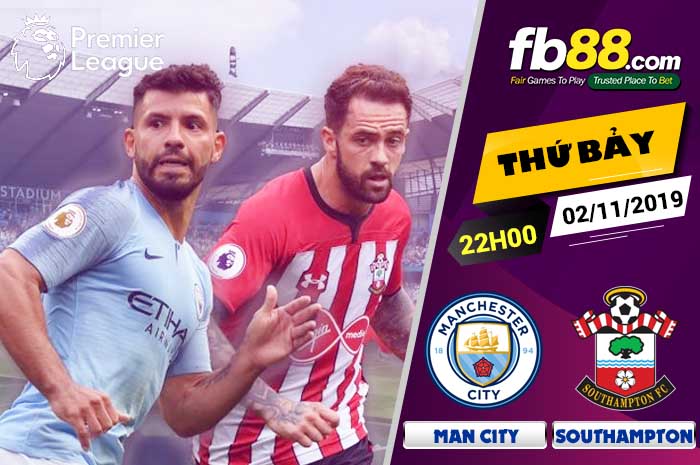 fb88-tỷ lệ kèo Manchester City vs Southampton