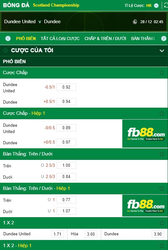 fb88-kèo nhà cái Dundee United vs Dundee FC