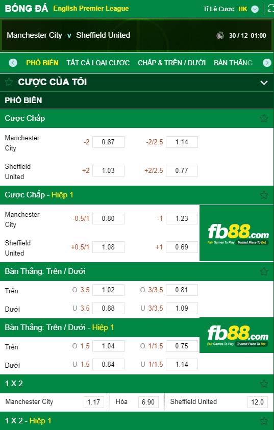 fb88-kèo nhà cái Manchester City vs Sheffield United