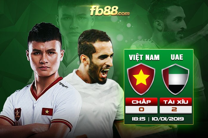 fb88-Nhận định soi kèo Việt Nam vs UAE