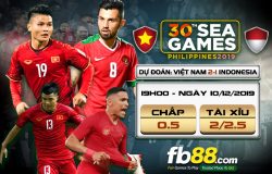 fb88-Phân tích tỷ lệ kèo Việt Nam vs Indonesia Sea games 2019