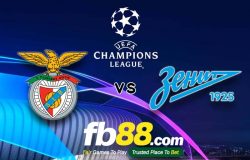 fb88-soi kèo Benfica vs Zenit St Petersburg