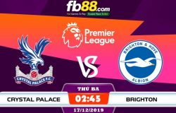 fb88-soi kèo Crystal Palace vs Brighton