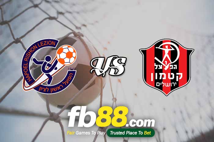 fb88-soi kèo Hapoel Rishon Lezion vs Hapoel Katamon Jerusalem