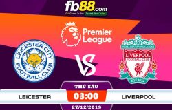 fb88-soi kèo Leicester City vs Liverpool
