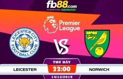 fb88-soi kèo Leicester City vs Norwich City
