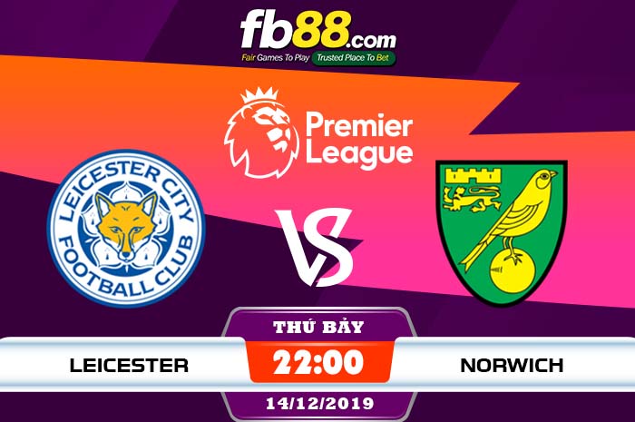 fb88-soi kèo Leicester City vs Norwich City