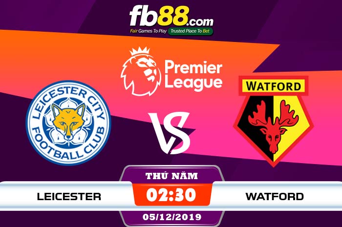 fb88-soi kèo Leicester City vs Watford