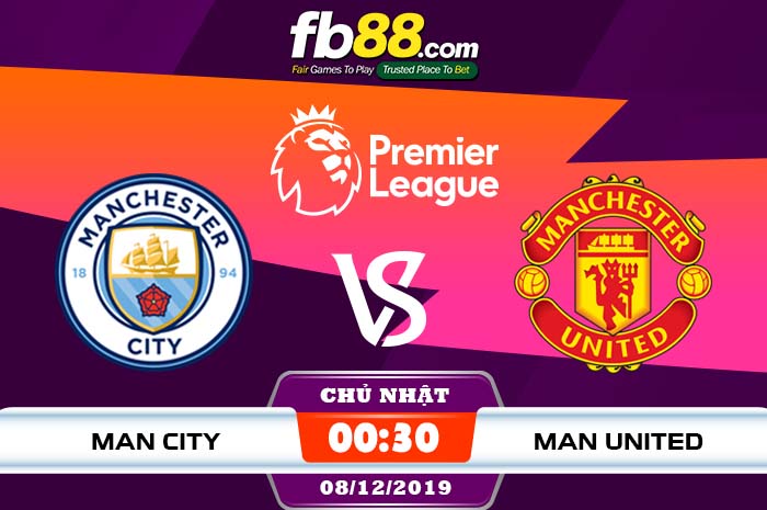 fb88-soi kèo Manchester City vs Manchester United