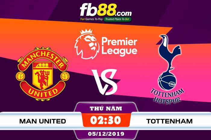 fb88-soi kèo Manchester United vs Tottenham Hotspur