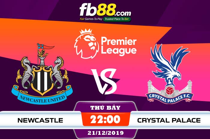 fb88-soi kèo Newcastle United vs Crystal Palace
