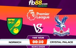 fb88-soi kèo Norwich City vs Crystal Palace