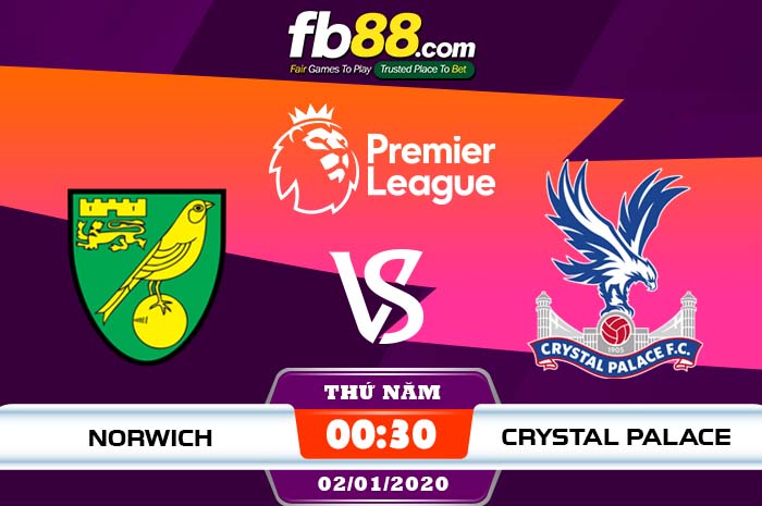 fb88-soi kèo Norwich City vs Crystal Palace