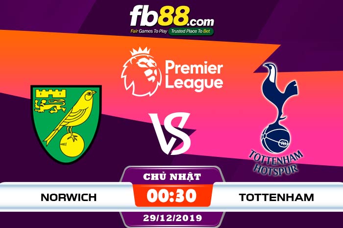 fb88-soi kèo Norwich City vs Tottenham Hotspur