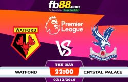 fb88-soi kèo Watford vs Crystal Palace