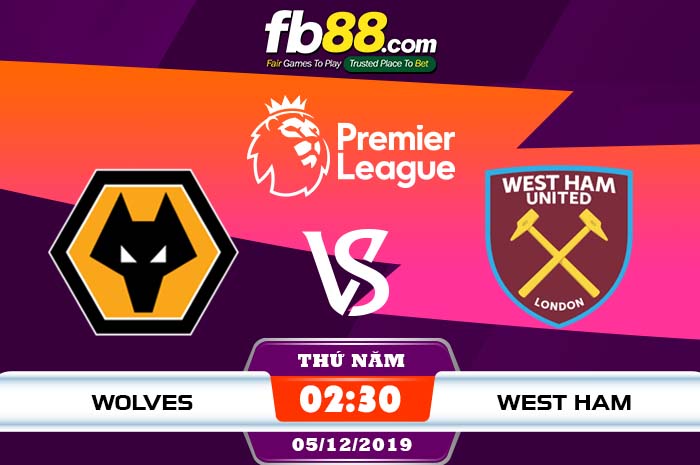 fb88-soi kèo Wolverhampton Wanderers vs West Ham United