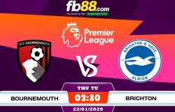 fb88-soi kèo AFC Bournemouth vs Brighton and Hove Albion