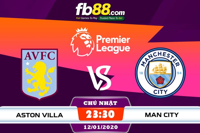 fb88-soi kèo Aston Villa vs Manchester City