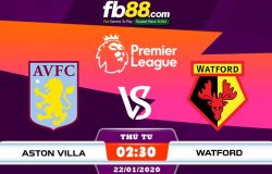fb88-soi kèo Aston Villa vs Watford