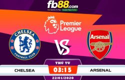 fb88-soi kèo Chelsea vs Arsenal