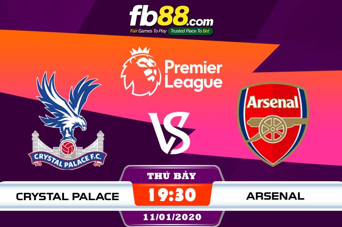 fb88-soi kèo Crystal Palace vs Arsenal