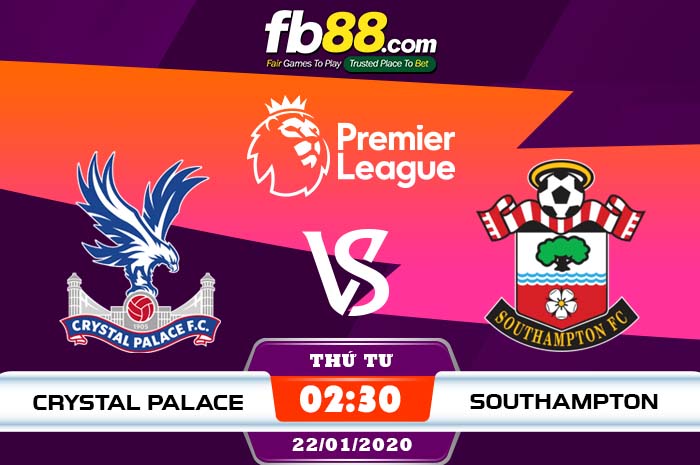 fb88-soi kèo Crystal Palace vs Southampton