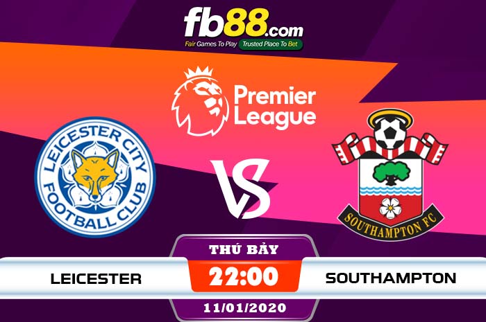 fb88-soi kèo Leicester City vs Southampton