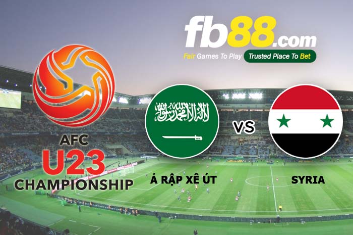 fb88-soi kèo U23 Ả Rập Xê Út vs U23 Syria