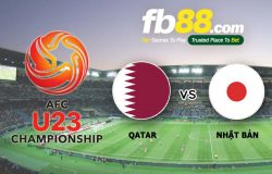 fb88-soi kèo U23 Qatar vs U23 Nhật Bản