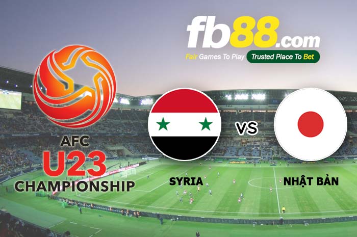 fb88-soi kèo U23 Syria vs U23 Nhật Bản