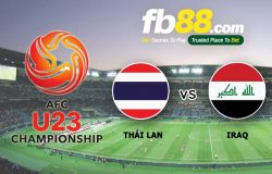 fb88-soi kèo U23 Thái Lan vs U23 Iraq