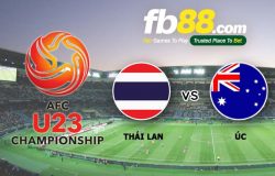 fb88-soi kèo U23 Thái Lan vs U23 Úc
