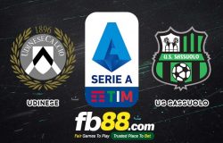 fb88-soi kèo Udinese vs US Sassuolo