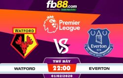 fb88-soi kèo Watford vs Everton