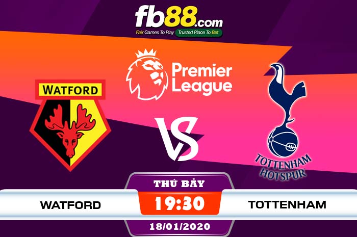 fb88-soi kèo Watford vs Tottenham Hotspur