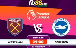 fb88-soi kèo West Ham vs Brighton