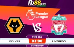 fb88-soi kèo Wolverhampton Wanderers vs Liverpool