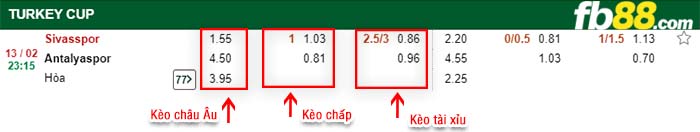 fb88-kèo chấp Sivasspor vs Antalyaspor
