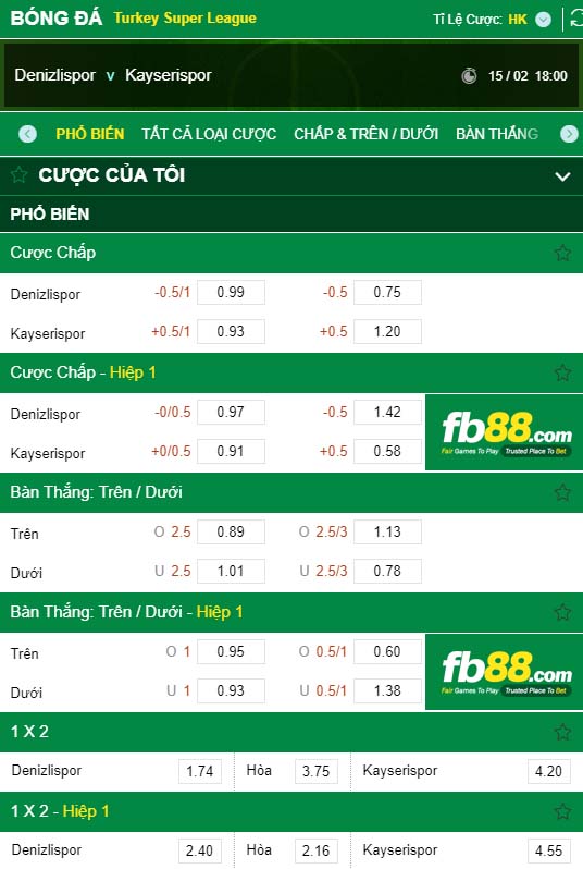 fb88-kèo nhà cái Denizlispor vs Kayserispor