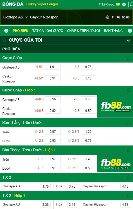 fb88-kèo nhà cái Goztepe AS vs Caykur Rizespor