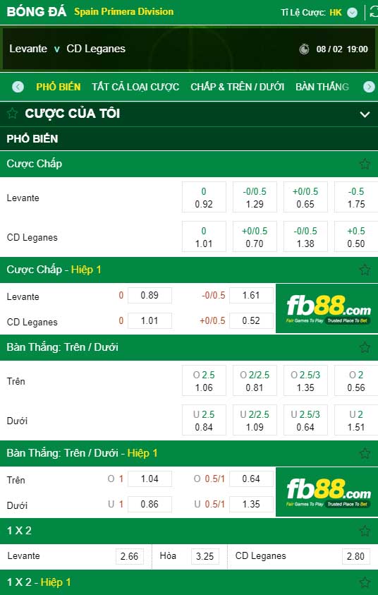 fb88-kèo nhà cái Levante vs CD Leganes