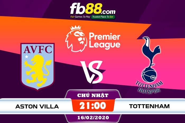 fb88-soi kèo Aston Villa vs Tottenham Hotspur