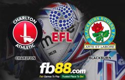 fb88-soi kèo Charlton Athletic vs Blackburn Rovers