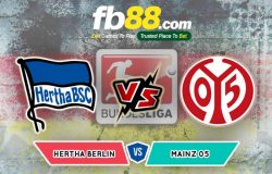 fb88-soi kèo Hertha BSC Berlin vs FSV Mainz
