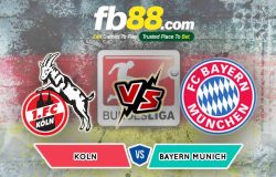 fb88-soi kèo Koln vs Bayern Munich