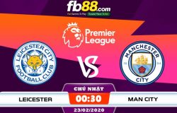 fb88-soi kèo Leicester City vs Manchester City