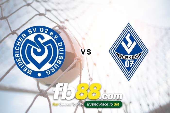 fb88-soi kèo MSV Duisburg vs SV Waldhof Mannheim