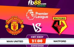 fb88-soi kèo Manchester United vs Watford